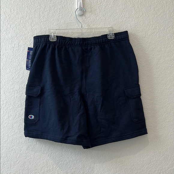 Champion Blue Cargo Shorts with Elastic Waistband - Picture 7 of 7